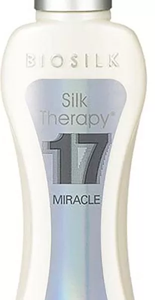 BioSilk Silk Therapy 17 Miracle Leave-In Conditioner - 4 Stuks, Hydraterend, Herstel, Volume, Geschikt voor Alle Haartypes, Curly Girl Vriendelijk