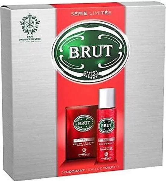 Brut Coffret Attraction Totale: Eau de Toilette 100ml & Deodorant 200ml - Authentische Männlichkeit & Verführung in einem Set