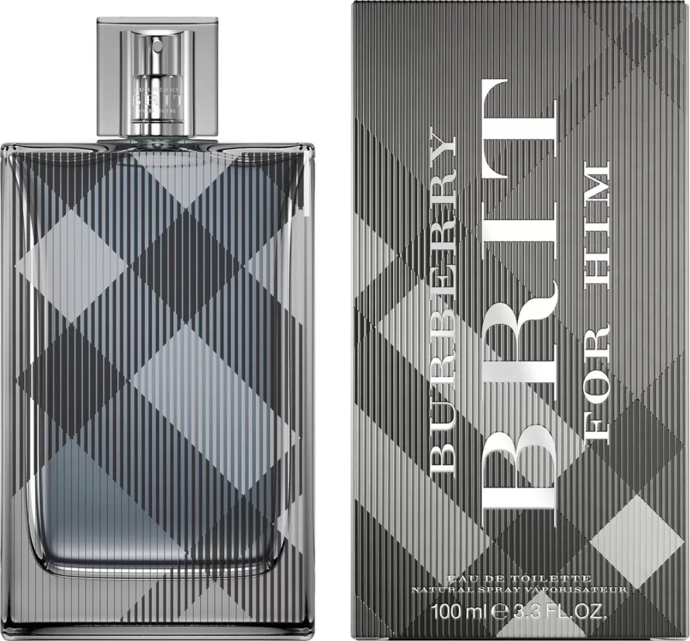 Burberry Brit For Men 100 ml - Eau de Toilette - Award-Winning Herenparfum - Oriëntaals Houtachtig - Perfect voor Casual Gebruik