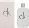 Calvin Klein CK One Eau de Toilette 50 ml - Unisex Citrus Aromatische Geur, Verfrissend & Licht, Perfect voor Dames en Heren