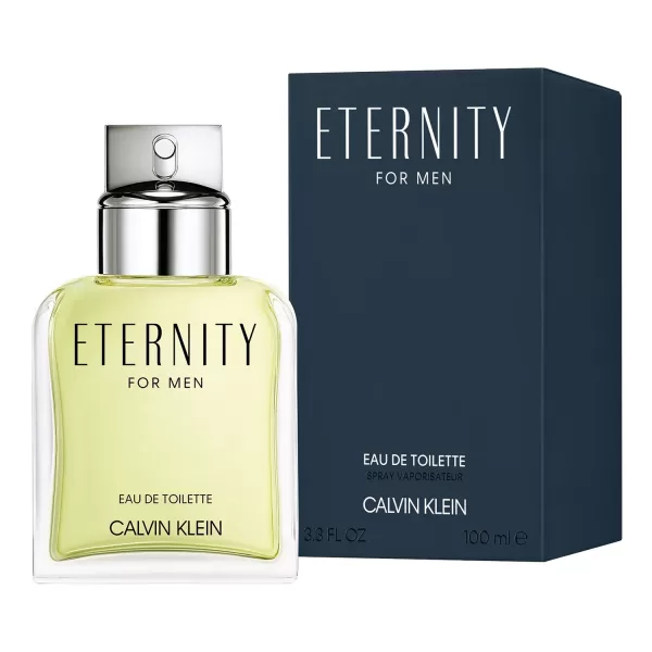 Calvin Klein Eternity for Men Eau de Toilette 100ml – Frisse Citrus & Lavendel Geur, Luxe Parfum voor Mannen, Ideaal voor Elke Gelegenheid