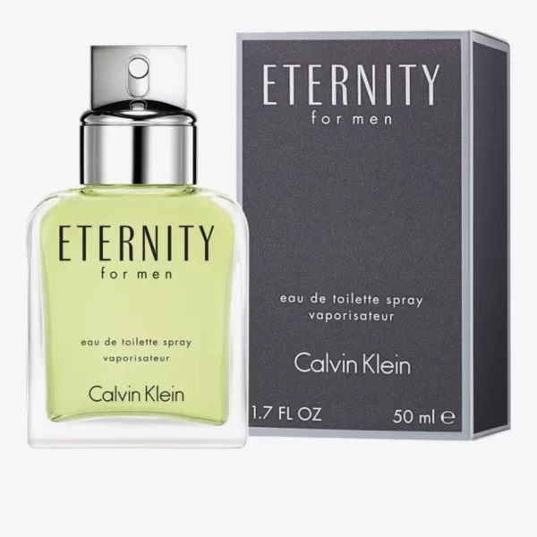 Calvin Klein Eternity for Men Eau de Toilette 50 ml - Klassischer, erfrischender Duft für den modernen Mann - Ideal für jeden Anlass