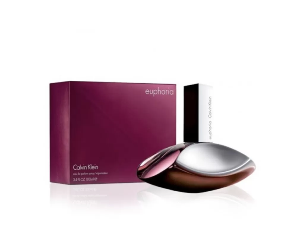 Calvin Klein Euphoria Eau de Parfum 100 ml für Damen – Oriëntaals Bloemige geur, FiFi Award 2006, Topnoot Granaatappel, Luxe Duft