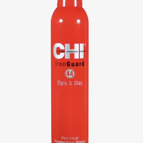 CHI 44 Iron Guard Hairspray - Sterke Hold & Hittebescherming - 284ml - Vrij van Parabenen, Dierenproefvrij, Glanzend resultaat