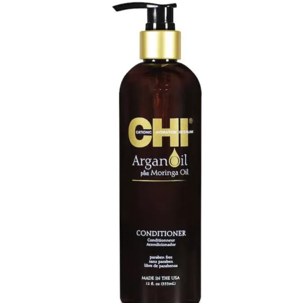 CHI Argan Oil Conditioner 340ml – Herstelt & hydrateert, beschermt tegen hitte & UV-stralen, voor glanzend, gezond haar