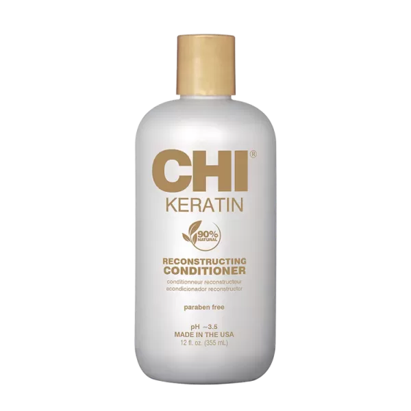 CHI Keratin Reconstructing Conditioner 946 ml – Herstelt vocht, versterkt haar, 92% natuurlijk, voorkomt breuk, glans en elasticiteit