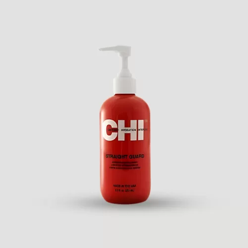 CHI Straight Guard Smoothing Crème - Gladmakende Crème voor Alle Haartypen, Vermindert Pluis, Maakt Haar Zacht en Steil