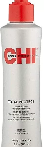 CHI Total Protect 177 ML - Beschermende Leave-In Lotion voor Haar, Versterkt, Verzorgt, Hittebescherming, Vrij van SLS/Sulfaten/Parabenen