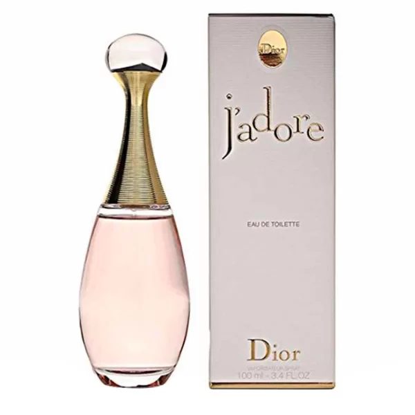 Christian Dior J'adore Eau de Toilette 100ml - Eleganter Duft für Damen, blumig-fruchtige Noten, luxuriöse Parfümierung, ideales Geschenk