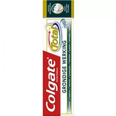 Colgate Tandpasta Total 75ml - Grondige Werking für umfassende Zahnpflege und frischen Atem, ideal für täglich strahlendes Lächeln.