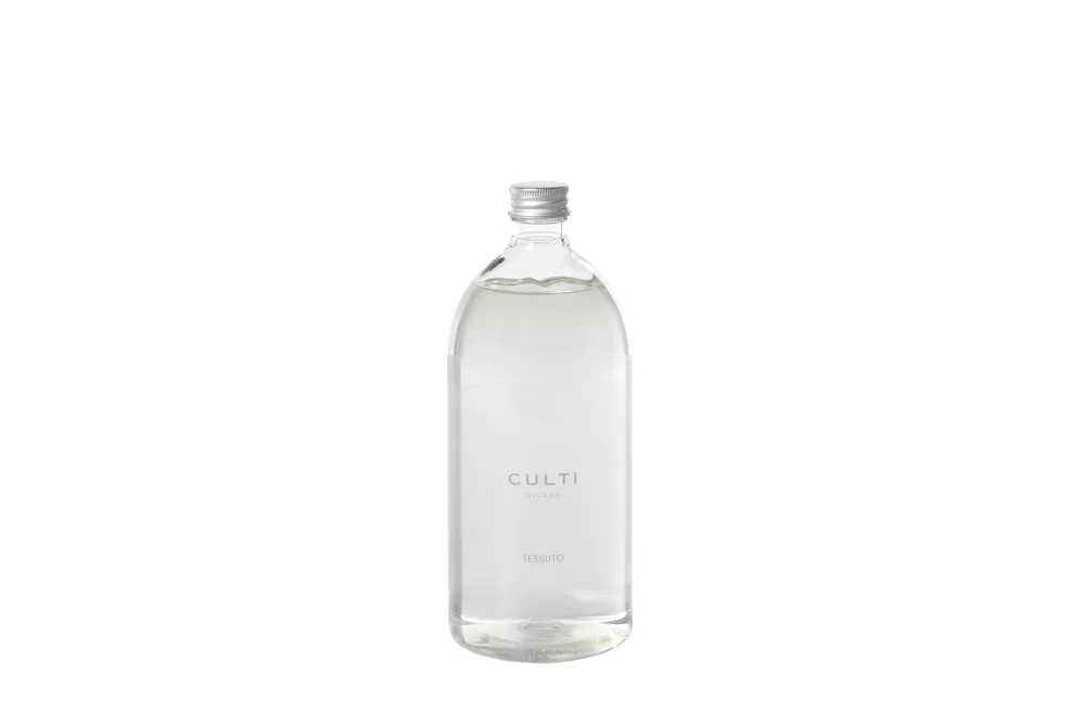 Culti Milano Tessuto Refill 1000 ml - Raumduft mit Jasmin, Cassis & Moschus | Eleganter, süßer Duft für Ihr Zuhause