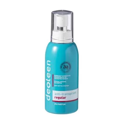 Deoleen Deodorant Verstuiver 75 ml - Hypoallergeen, 0% Parfum, Anti-transpirant, 24u Bescherming, Geen Witte Strepen, Dermatoloog Aanbevolen