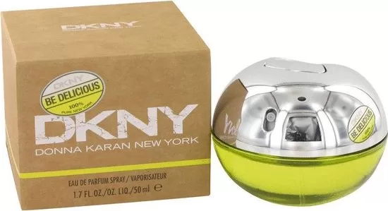 DKNY Be Delicious Eau De Parfum 100ml für Damen - Fruchtige, frische Duftkomposition mit Grapefruit, Apfel & Blumennoten