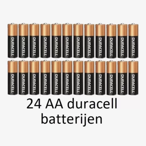 Duracell AA Alkaline Batterijen - 24 Stuks - Langdurige Betrouwbaarheid voor Apparaten, Speelgoed, Zaklampen & Meer