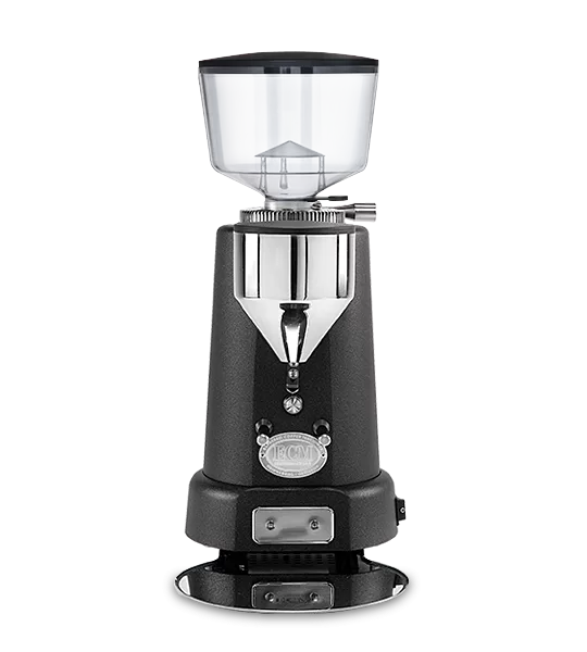 ECM V-TITAN 64 Automatik Kaffeemühle - Anthrazit, Titanmahlwerk, stufenloser Mahlgrad, Timer, 450W, 500g Bohnenbehälter, freihändige Bedienung