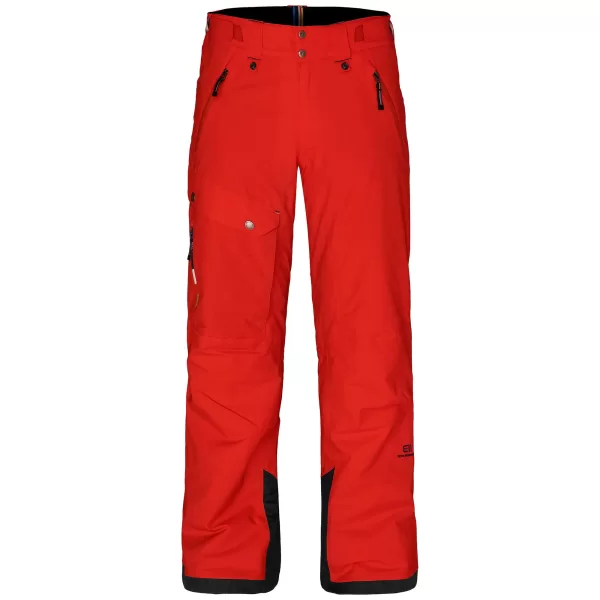 ELEVENATE Brevent Ski-Hose Herren L - Vintage Red Glow, 2-lagig, isoliert, recycelte Materialien, atmungsaktiv, wasserdicht 10.000 mm