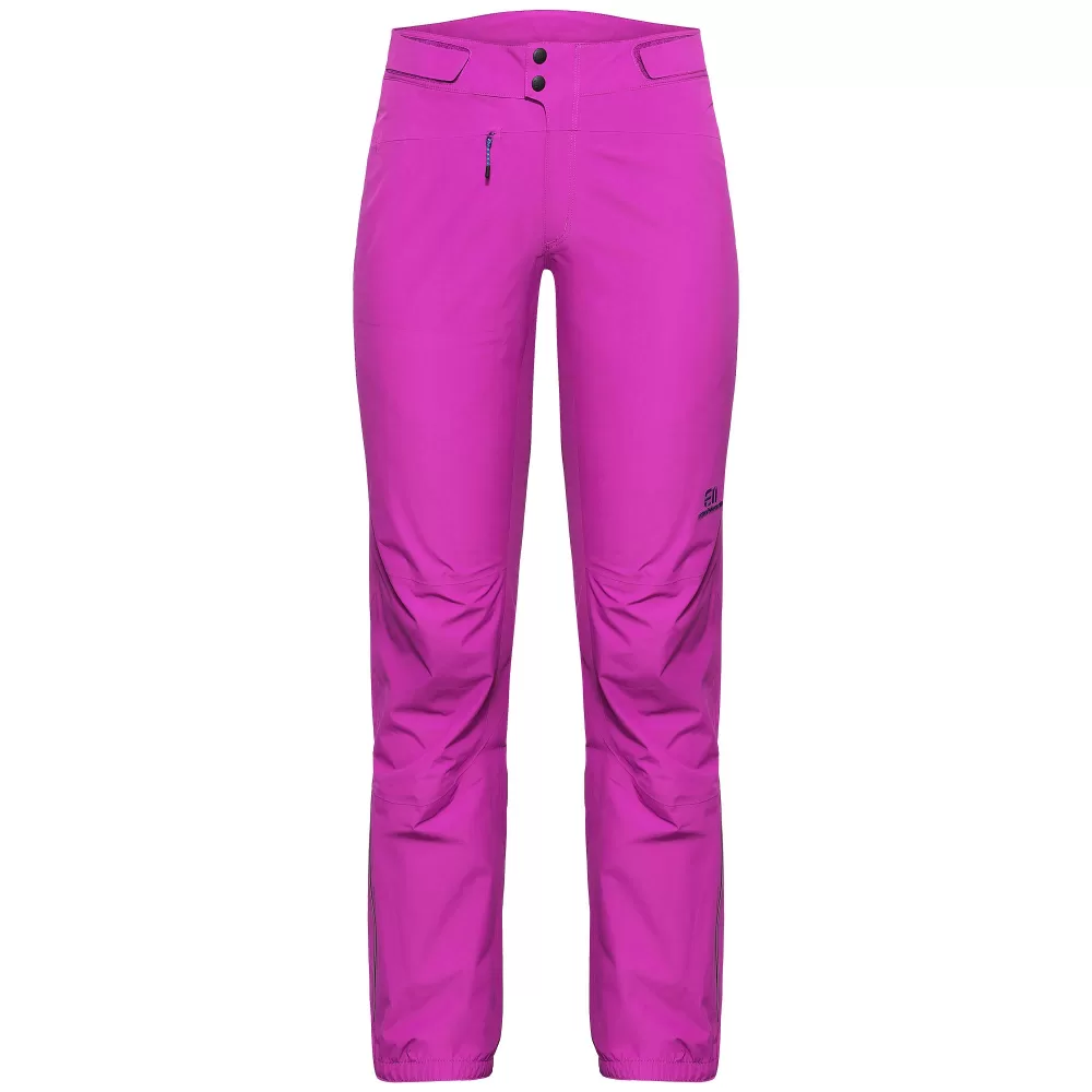 ELEVENATE Chemin Pants Damen - Gore-Tex Paclite, Größe M, Purple Wine, dreilagig, leicht, ideal für Bergaktivitäten, hohe Bewegungsfreiheit