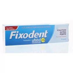 Fixodent Kleefpasta Fixation Forte Fresh - Sterke Bevestiging voor Kunstgebit met Frisse Muntsmaak, Comfort & Voedselbarrière, 70g