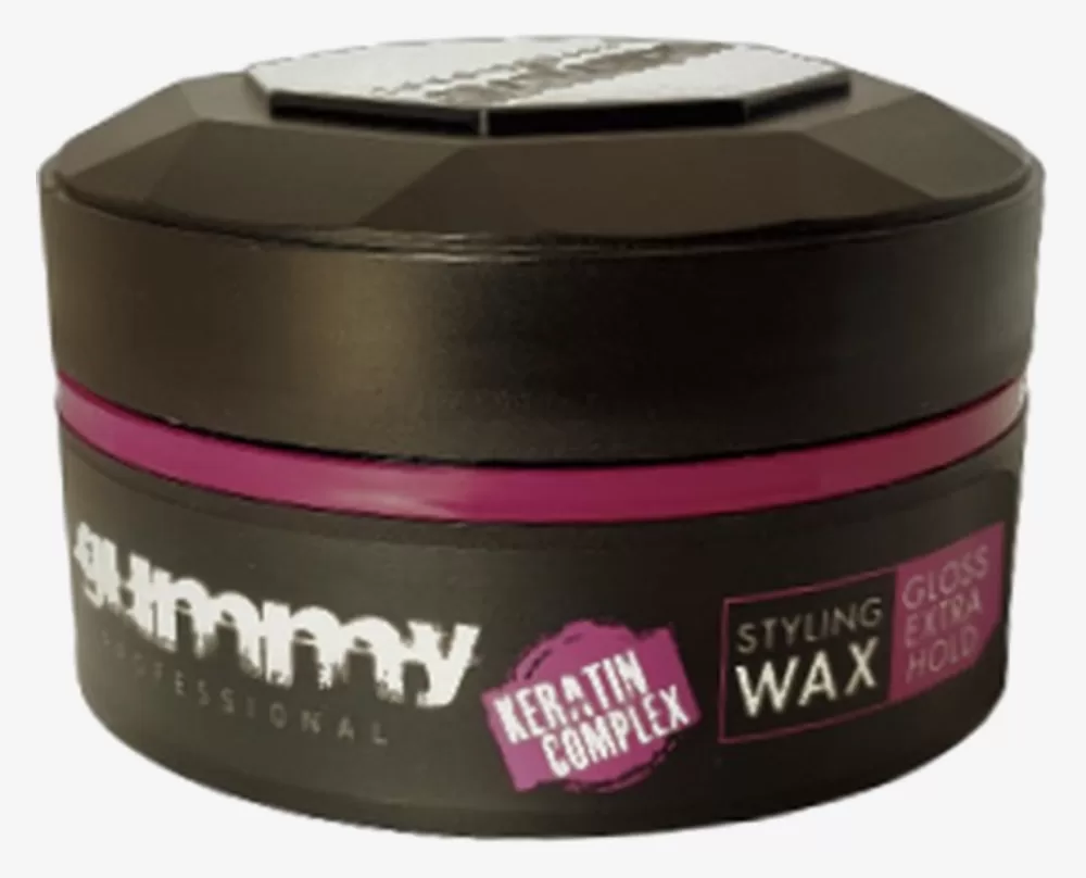 Fonex Gummy Styling Wax Extra Gloss 150 ml - Hoogglans Haarwax voor Textuur & Controle - Shaper & Shine voor Glanzend Haar