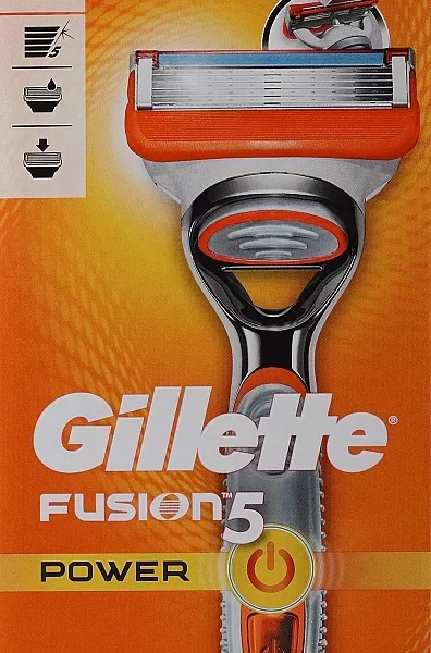 Gillette Fusion Power Scheersysteem - 5 Mesjes, PowerGlide Coating, Precisietrimmer, Comfortabel Scheren, Geschikt voor Alle Fusion Scheermesjes