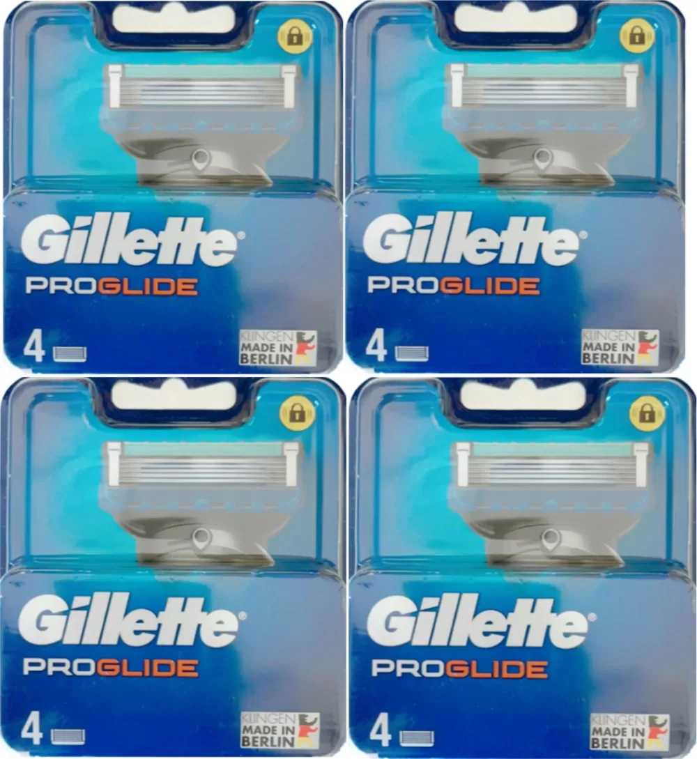 Gillette Fusion ProGlide Handmatige Scheermesjes - 16 Stuks - Comfortabel Scheeren, Geschikt voor Gevoelige Huid, Inclusief Precisietrimmer