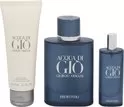 Giorgio Armani Acqua di Gio Profondo Giftset - 75ml Eau de Parfum, 15ml Travelspray & 75ml Douchegel - Intense Ze geïnspireerde Geur