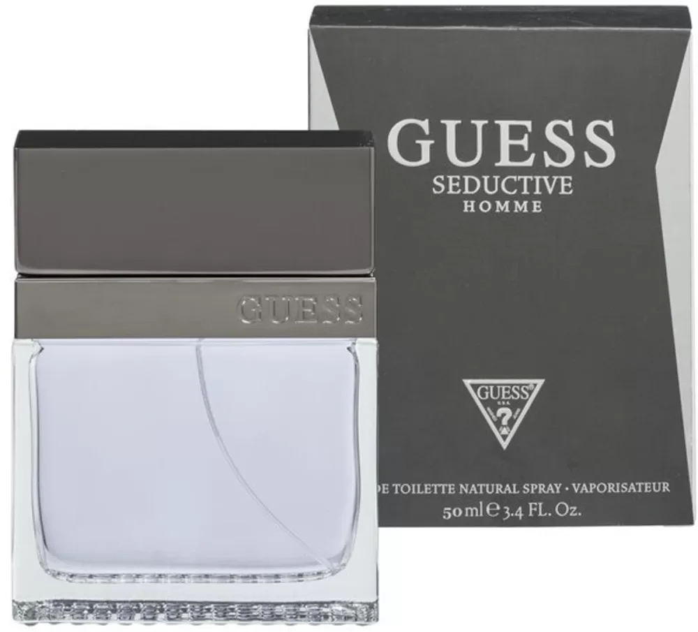 Guess Seductive Men Eau de Toilette 50 ml - Houtachtige geur, verleidelijk parfum voor mannen, perfect cadeau voor elke gelegenheid