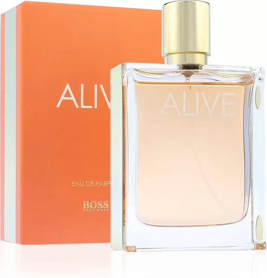 Hugo Boss Alive Eau de Parfum 80 ml - Damesparfum, Sprankelend, Bloemig, Houtachtig, Zelfverzekerd, Positieve Energie, Perfect voor Vrouwen