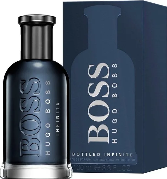 Hugo Boss Bottled Infinite 100 ml Eau de Parfum voor Mannen - Houtachtige Geur voor de Moderne Man - Verfrissend & Sensueel