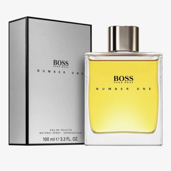 Hugo Boss Boss Number One Eau de Toilette 100ml – Neue Edition für Herren – Frischer Duft, eleganter Stil, ideal für jeden Anlass