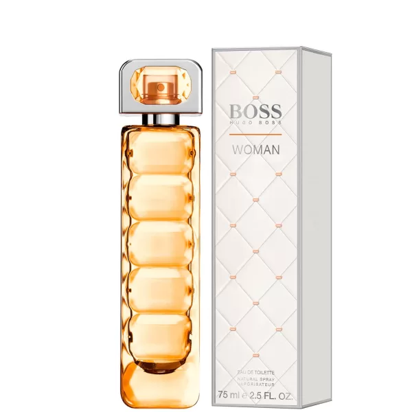 HUGO BOSS BOSS Woman Eau de Toilette 75ml - Frisch, Weiblich & Temperamentvoll mit Apfel, Bergamot & Vanille - Duft für Frauen