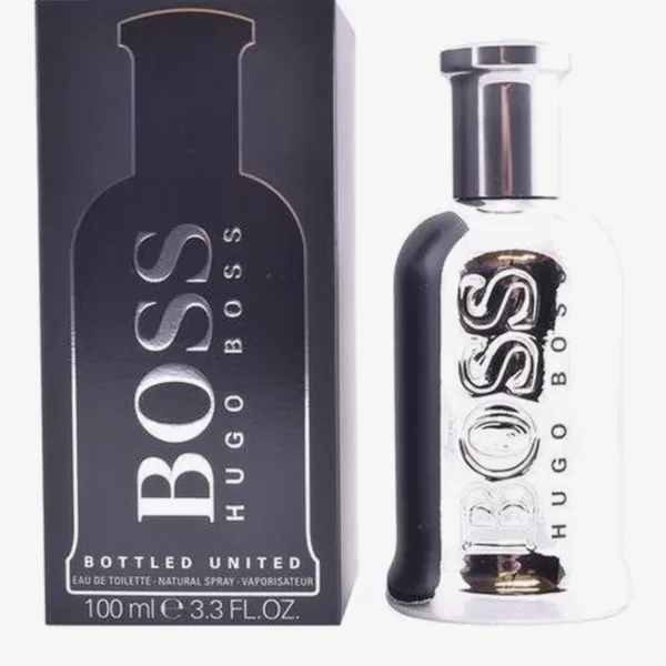 Hugo Boss Bottled United 100ml - Heren Eau de Toilette - Houtachtige Aromatische Geur met Agathosma, Bloed Sinaasappel, Munt & Vetiver