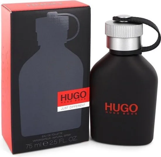 Hugo Boss Just Different 75 ml - Eau de Toilette voor Heren - Frisse Mint & Appel Geur - Stijlvol & Elegant - Perfect voor Elke Gelegenheid