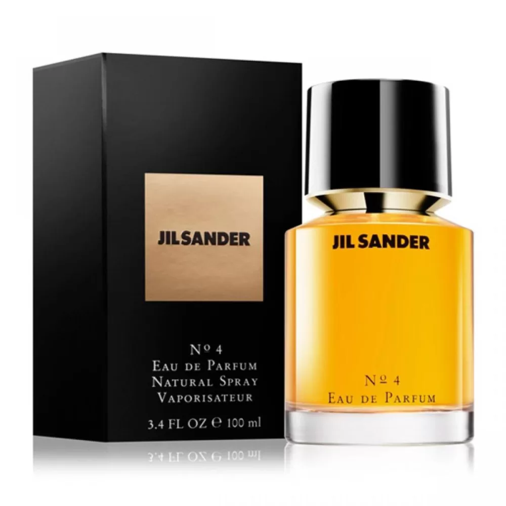 Jil Sander No. 4 Eau de Parfum 100 ml für Damen – Blumig, orientalisch, mit Rosen, Jasmin, Vanille & Amber – Luxuriöser Duft für besondere Anlässe