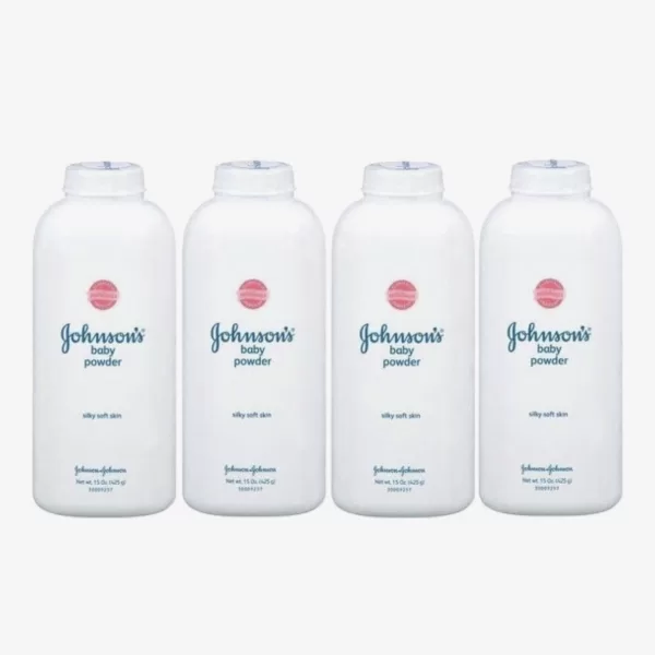 Johnson's Baby Talkpoeder 4x200g - Voordeelverpakking, Dermatologisch Getest, Houdt Huid Zacht, Glad & Droog, Klinisch Bewezen Veilig