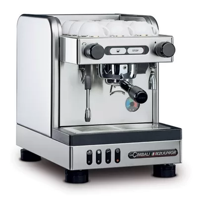 LA CIMBALI M21 Junior S Espressomaschine - Halbautomatisch, 3L Wassertank, 18 Bar, 2-Kreiser, kompakt, inkl. Siebträger, 220V, 1,9kW