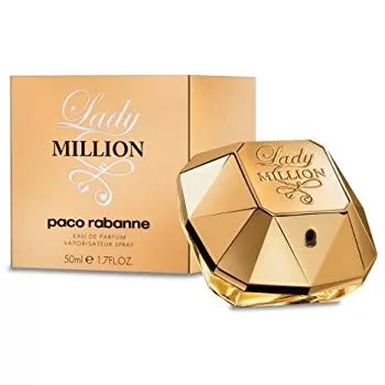 Lady Million Eau de Parfum für Frauen von Paco Rabanne, 50ml - Eleganter Duft, luxuriöse Note, ideales Geschenk für Damen