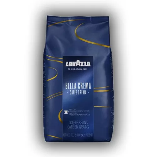 Lavazza Bella Crema Kaffee 1 kg Beutel – Aromatischer Espresso mit Haselnuss und geröstetem Getreide, italienischer Kaffeegenuss