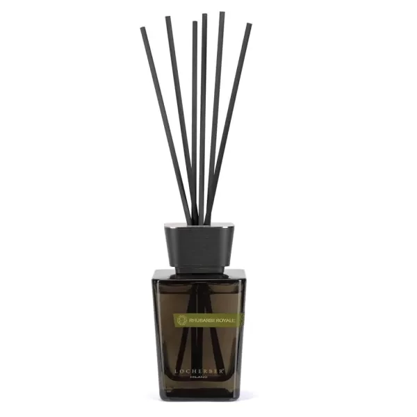 Locherber Milano Rhubarbe Royal Diffuser 250 ml | Fruchtiger Raumduft mit Moschus | Mood Collection | Unisex-Duft