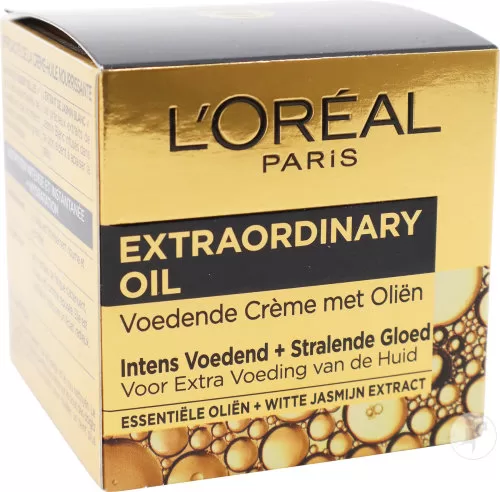 L'Oréal Paris Extraordinary Oil Age Perfect Voedende Dagcrème 50ml - Hydratatie, Voeding, Herstel voor Droge Huid, Met Lavendel & Rozemarijn