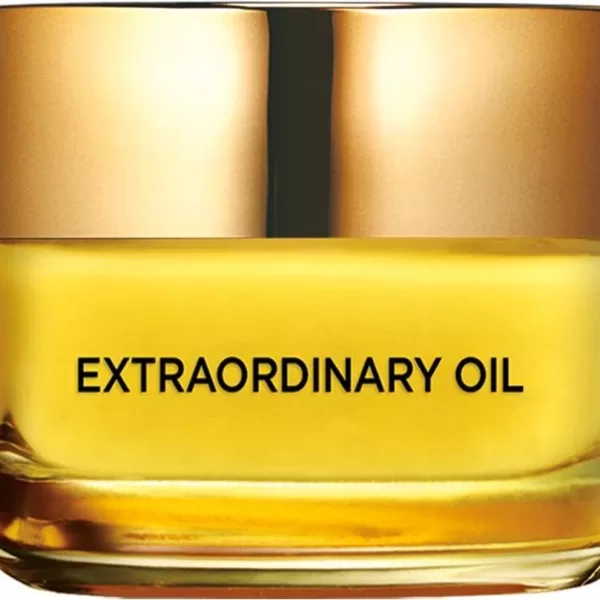 L’Oréal Paris Extraordinary Oil Dagcrème 50 ml - Voedende Crème met Lavendel & Rozemarijn voor Stralende Huid, Anti-Aging, 25+