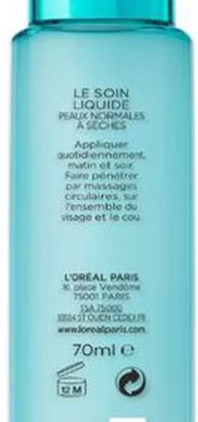 L'Oréal Paris Hydra Genius Dagcrème 70 ml - Intensieve Hydratatie voor Normale tot Droge Huid met Aloë Vera en Hyaluronzuur