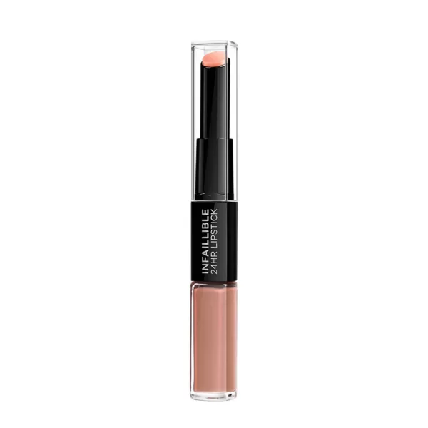 L'Oréal Paris Infaillible 24H Lippenstift Tint 113 Invincible Sable - Intense kleur, hydratatie, smudge-proof, 24 uur houdbaarheid