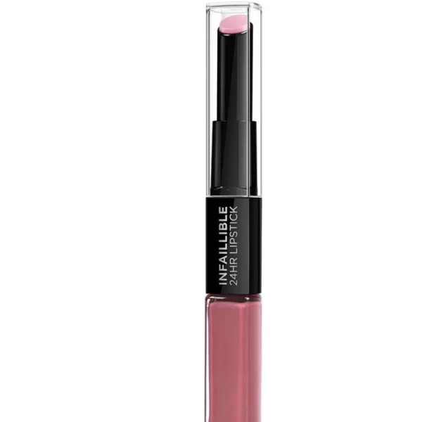 L'Oreal Paris Infallible 24H Lipstick Nr. 109 Blossoming Berry - Langdurige, Hydraterende Lippenstift met Perfecte Kleur voor 24 Uur