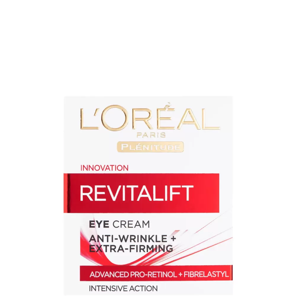 L'Oréal Paris Revitalift Anti-Wrinkle Eye Cream 15ml - Verstevigende Oogcrème met Pro-Retinol A voor Gladheid & Hydratatie