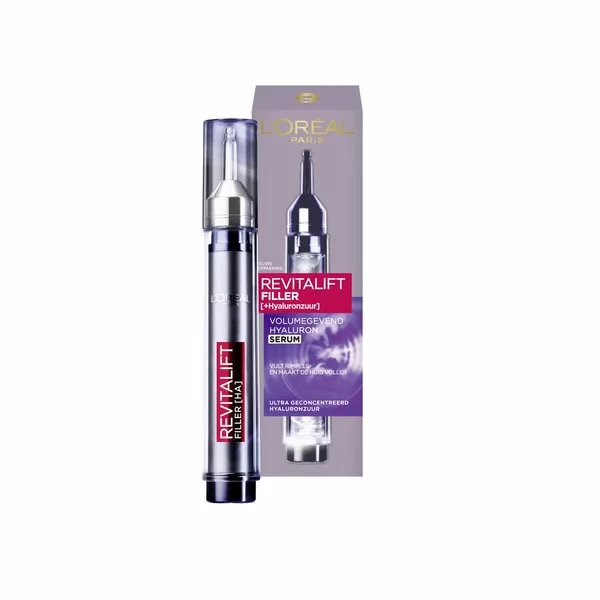 L’Oréal Paris Revitalift Filler Hyaluron Serum - Anti-Aging, Volumegevend, Geschikt voor Gevoelige Huid, Rimpelvermindering, Jeugdige Glans