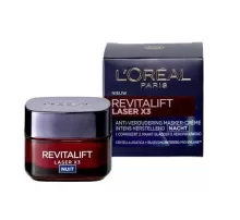 L'Oréal Paris Revitalift Laser X3 Nachtcrème 50ml - Anti-Rimpel, Herstellend, Voor Vrouwen 40+, Gladdere Huid, Vermindert Rimpels