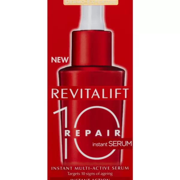 L'Oreal Paris Revitalift Total Repair 10 Serum 30ml - Anti-Aging, Multiregenerierend, Voor Stralende Huid, Dagelijkse Verzorging