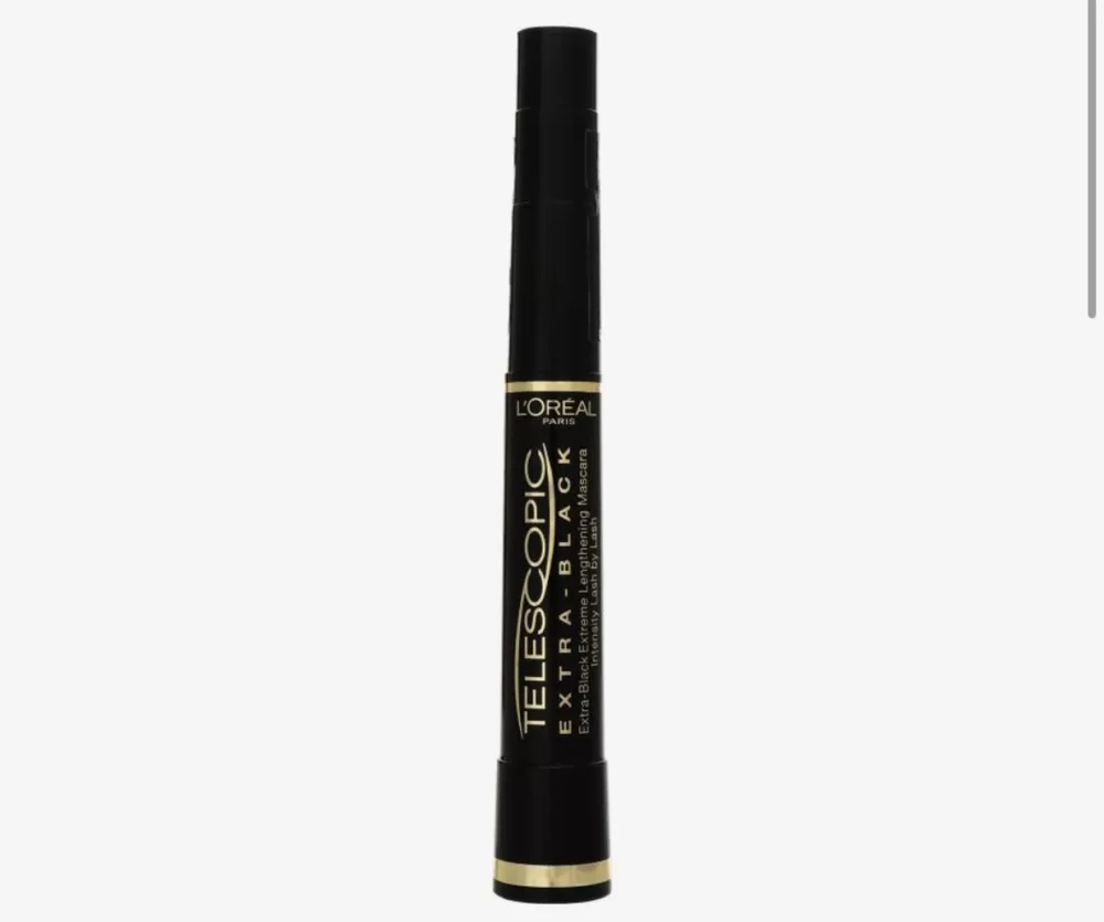 L’Oréal Paris Telescopic Mascara Extra Black - 8 ml, Lengteverlenging met micro-vezels, Perfecte dekking voor elke wimper