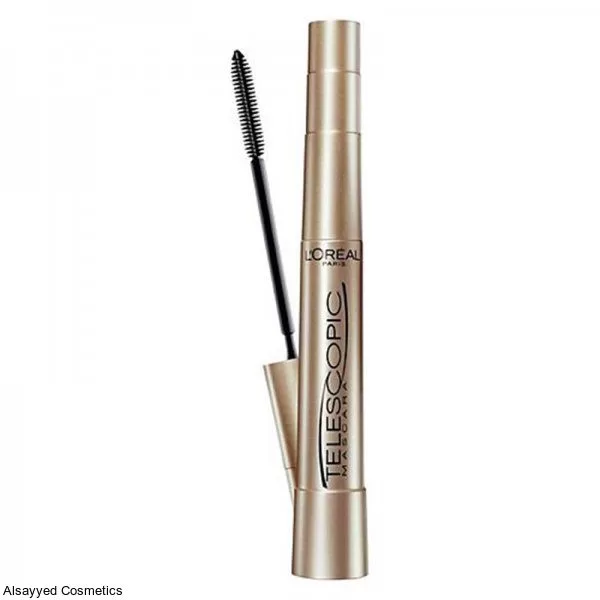 L'Oréal Paris Telescopic Mascara - Intensives Schwarz für verlängerte Wimpern - Volumen & Definition - Wasserfest & Langanhaltend